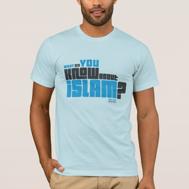 Über Islam T-Shirt (Vorderseite)
