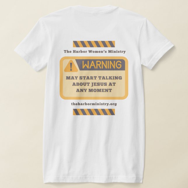 Über Jesus reden T-Shirt (AblageHinten)