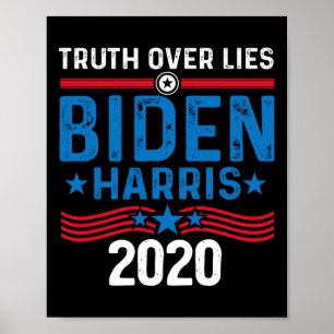 Über Lies Joe Biden Vizepräsident Harris Poster