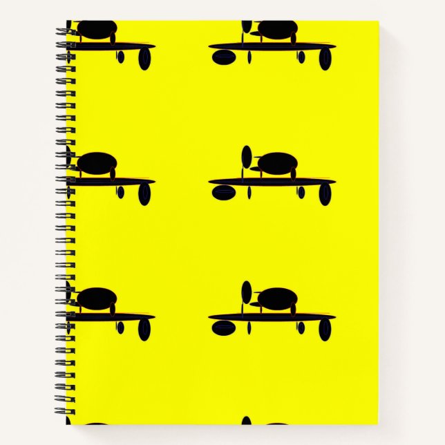 Über meinem Kopf Notizbuch (Vorderseite)