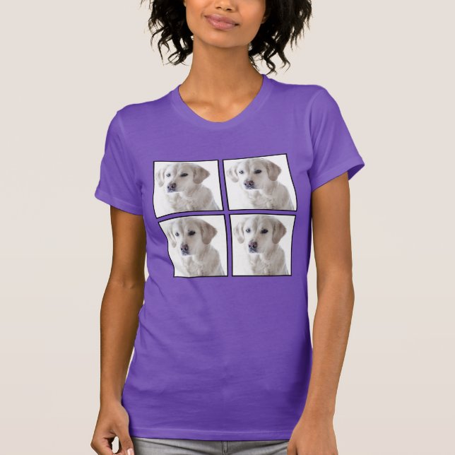 [Über meinen Hund] Hundeschritt anzeigen T-Shirt (Vorderseite)
