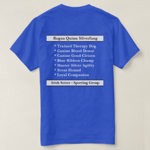 [Über meinen Hund] zeigen Sie HundeBrag T-Shirt