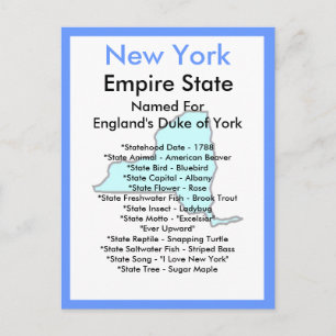 Über New York Postkarte