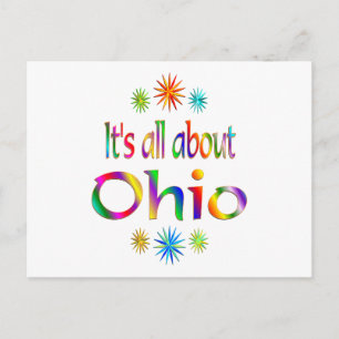 Über Ohio Postkarte