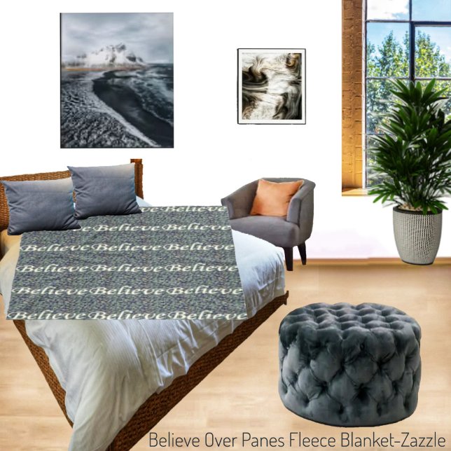 Über Pantoletten glauben Fleecedecke (Von Creator hochgeladen)