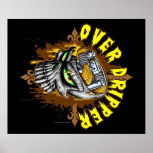 Über Plakat des Dripper-(Vape)