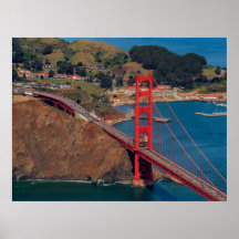 Über San Francisco Golden Gate Bridge fliegen