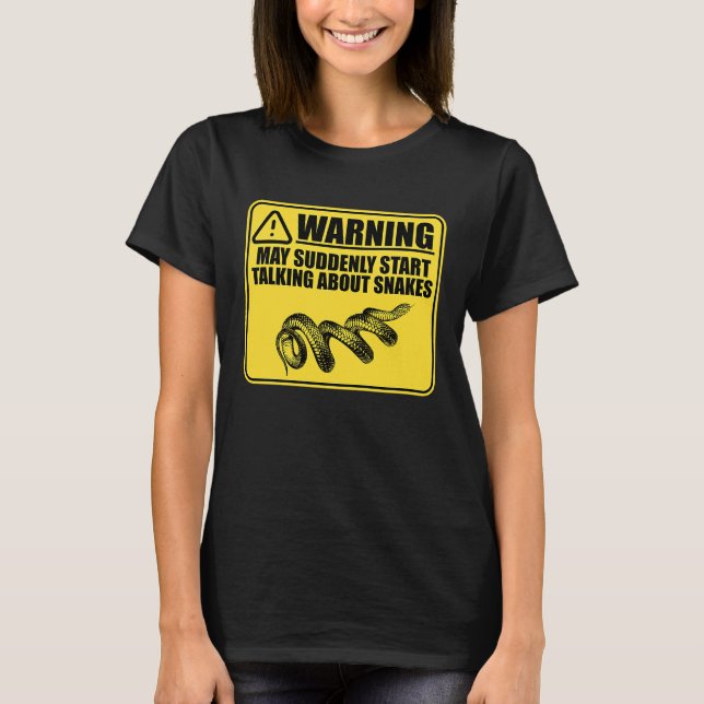 Über Schlangen Reptiles Pet Reptile Besitzer Grap T-Shirt (Vorderseite)