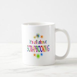 Über Scrapbooking Kaffeetasse