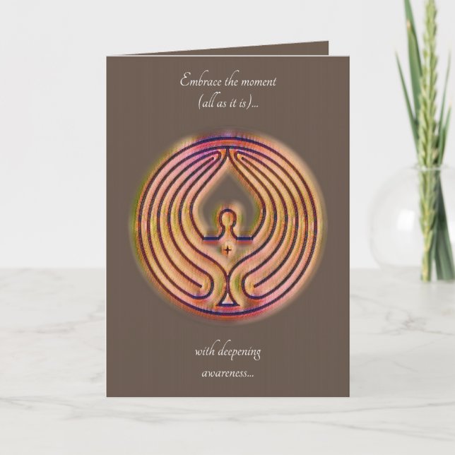 ÜBER - SEURATPOSE - KUNST-KARTE HINAUS KARTE (Vorderseite)