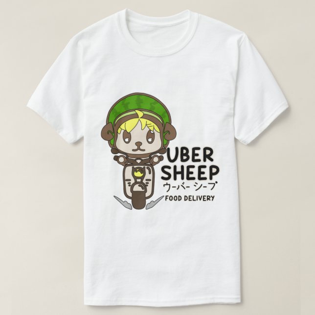 Uber Sheep Logo T-Shirt (Design vorne)