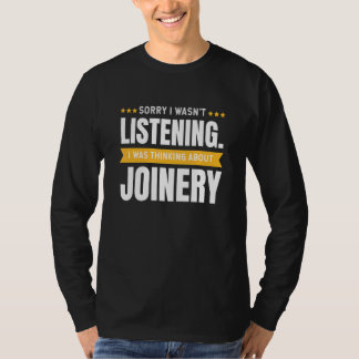 Über Tischlerei Bauen Und Holz Mit Zu T-Shirt