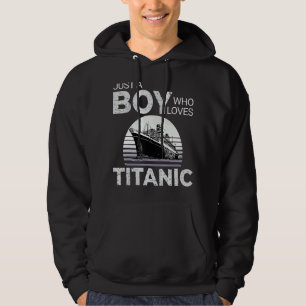 Über Titanic Ship History Sinking Rescue Boy Liebe Hoodie