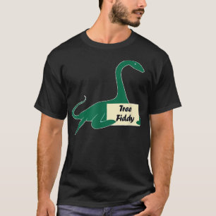 Über Tree Fiddy Funny Loch Ness Monster T-Shirt 3 