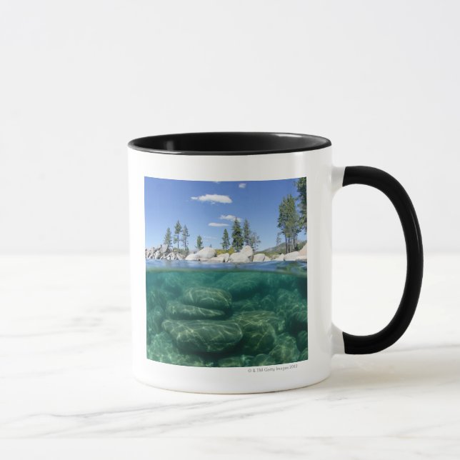 Über und unter Lake Tahoe Tasse (Rechts)