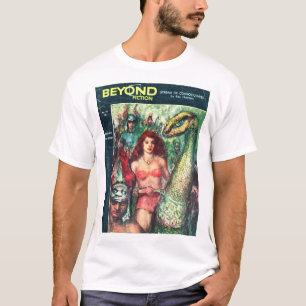 Über v02 n04 (1955-02.Galaxy) _Pulp Kunst hinaus T-Shirt