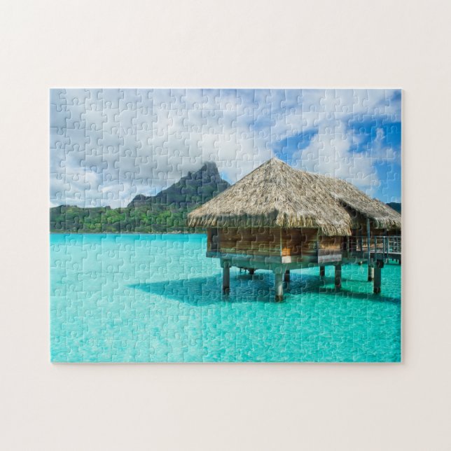 Über-Wasser Bungalow, Bora Bora Puzzle (Horizontal)