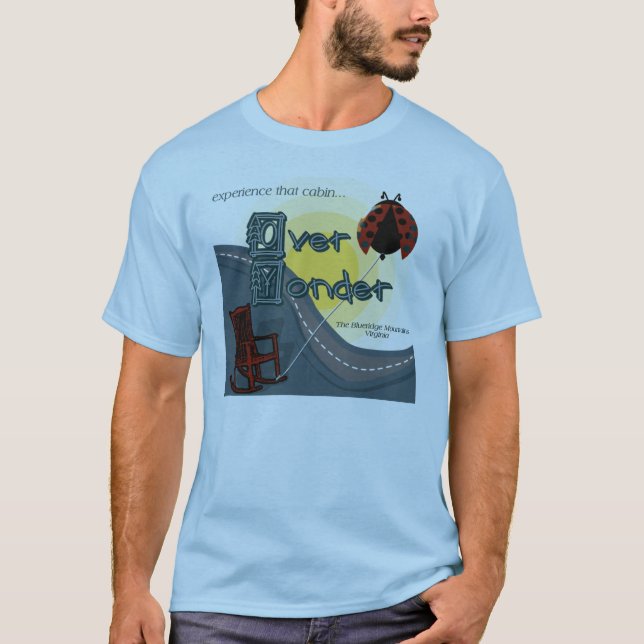 Über Yonder Kabinen-Logo-T - Shirt (Vorderseite)