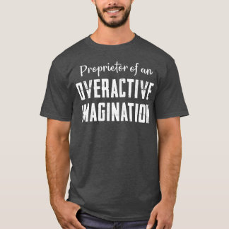 Überaktive Vorstellungskraft Daydreaming Kindermäd T-Shirt