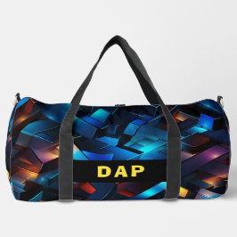 Überall abstrakte Design-Duffel-Tasche Duffle Bag