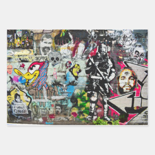 überall geschenkpapier set