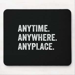 Überall überall Retro Mousepad
