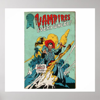 überall Vampire Poster