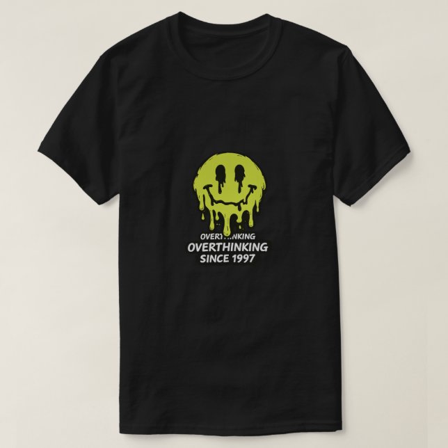 Überanalysieren  T-Shirt (Design vorne)
