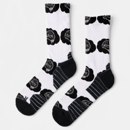 Überanalysierendes-Gehirn-Cartoon Psychische-Gesun Socken
