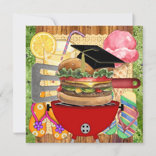 Überarbeiteter Abschluss oder jede Aufforderung zu Einladung (Vorderseite)