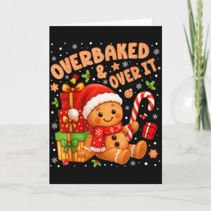 Überbackene und überforderte Weihnachtskekse Lebku Karte