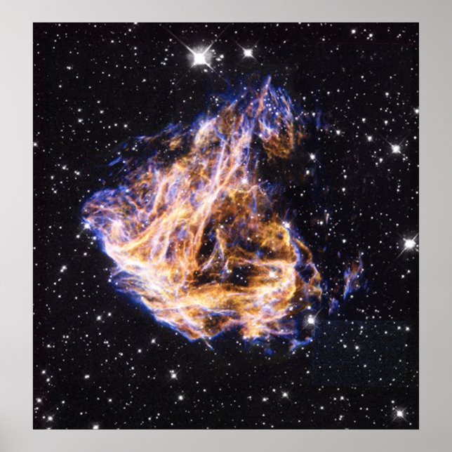 Überbleibsel der NASA im Weltraum-Foto Poster (Vorne)