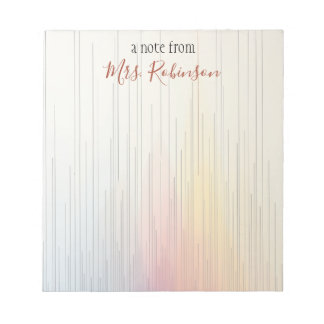 Überblendung eines benutzerdefinierten Geschenkes  Notizblock