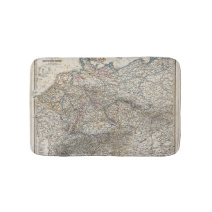 Überblick über deutsches Reich Badematte