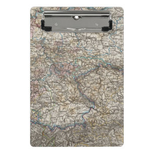 Überblick über deutsches Reich Mini Klemmbrett