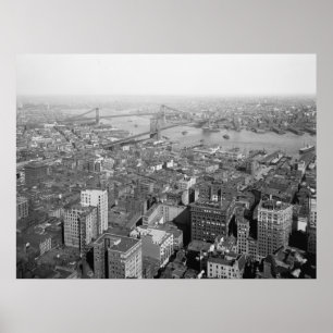 Überblick über New York City Poster