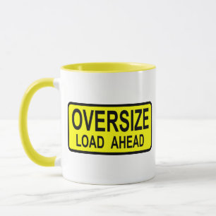 Überbreite Ladung Tasse