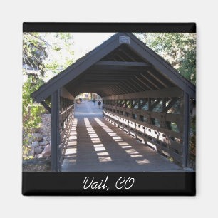 Überdachte Brücke Vail, Co Magnet