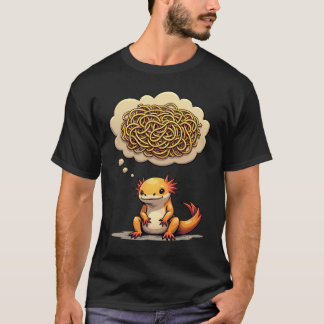 Überdenke Diesen Axolotl Introvertierten Humor Spa T-Shirt