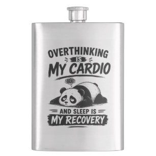 Überdenken Ist Mein Cardio Flachmann