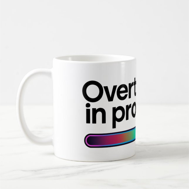 Überdenken Kaffeetasse (Links)