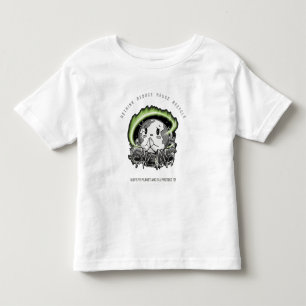 Überdenken Reduzieren Wiederverwenden Recyceln Erd Kleinkind T-shirt