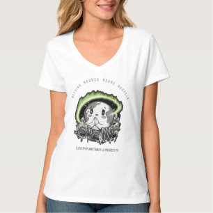 Überdenken Reduzieren Wiederverwenden Recyceln Erd T-Shirt