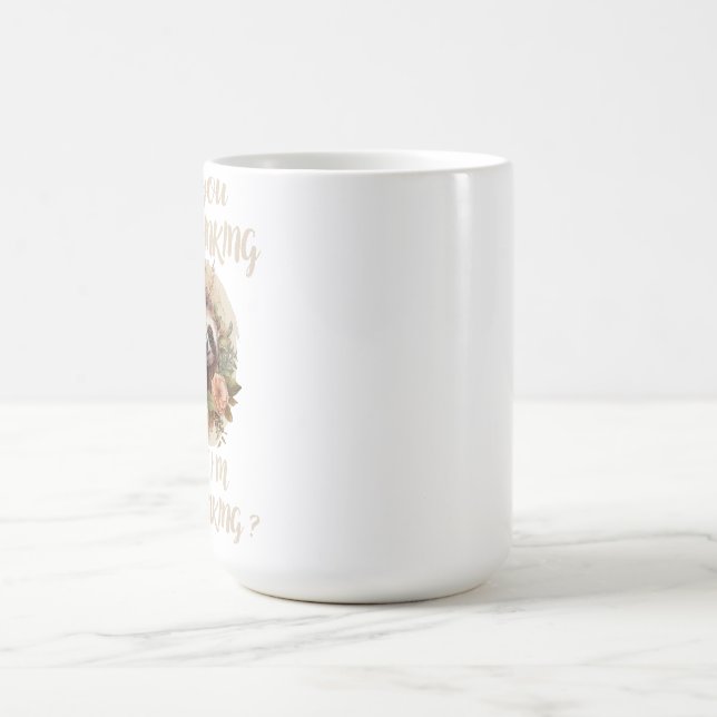 Überdenken Sie, was ich überdenke? Kaffeetasse (Mittel)