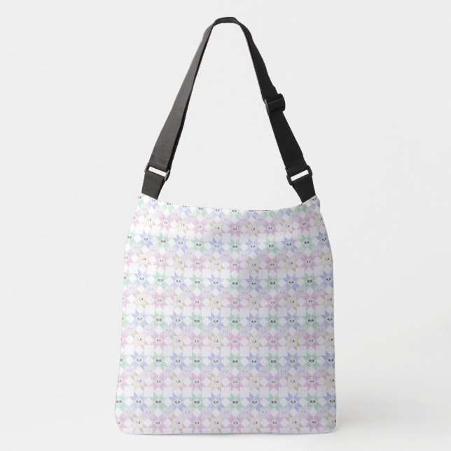 Überdimensionale Happy Quilt Tasche (Vorderseite)