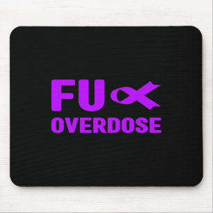 Überdosierung - Bewusstsein für die Sucht Mousepad