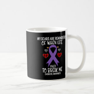 Überdosierung Bewusstsein Warrior Narben Erinnerun Kaffeetasse