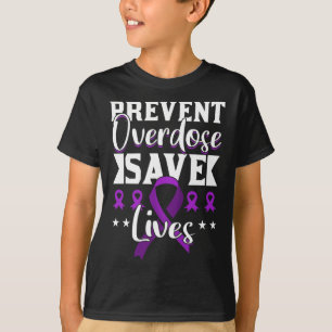 Überdosierung Gerettet Leben Überdosierung Bewusst T-Shirt