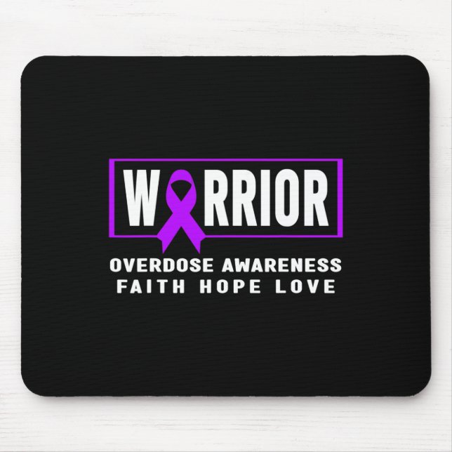 Überdosierung - Krieger Mousepad (Vorne)