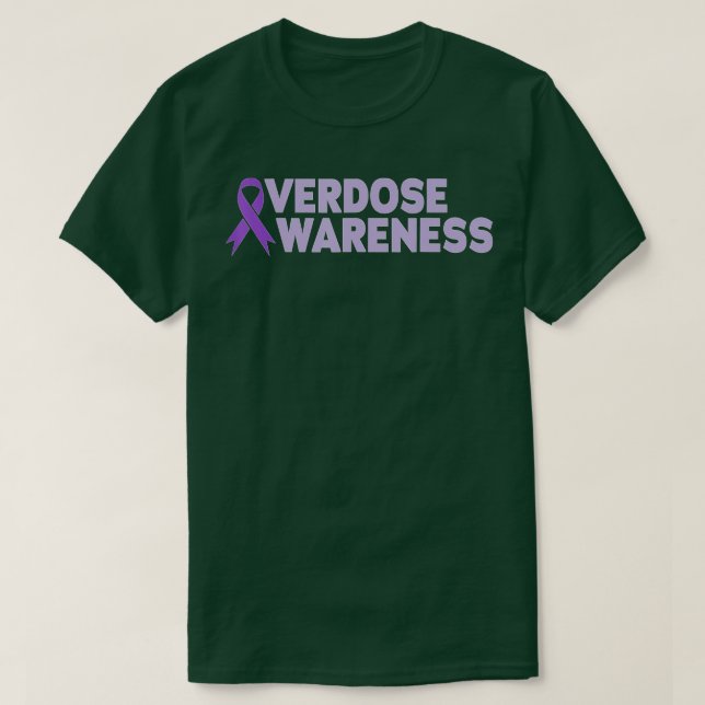 Überdosierung Sensibilisierung für Sucht Erholung  T-Shirt (Design vorne)